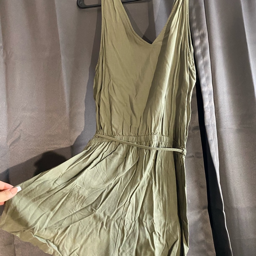 Khaki romper from GUESS